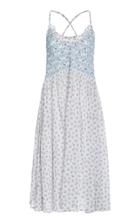 Loveshackfancy Canyon Embroidered Floral-print Cotton-voile Midi Dress