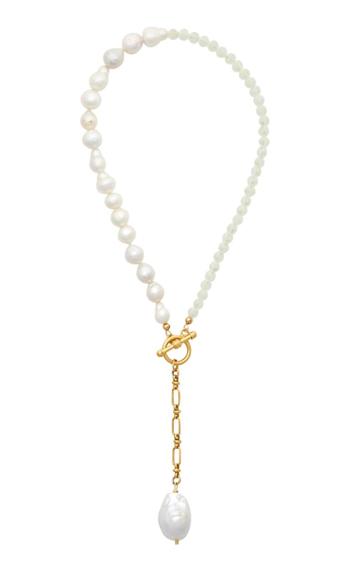 Moda Operandi Brinker & Eliza Pearl-embellished Rosalita Y-necklace