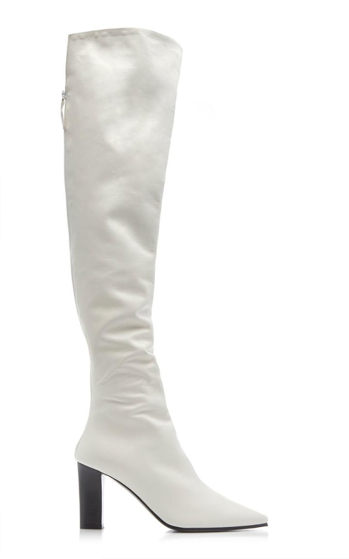 Moda Operandi The Row Slouchy Heel Boots