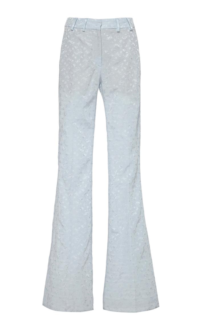 Olivier Theyskens Turel Flared Brocade Pants