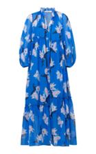 Moda Operandi Dorothee Schumacher Energetic Mix Floral Cotton Maxi Dress Size: 0