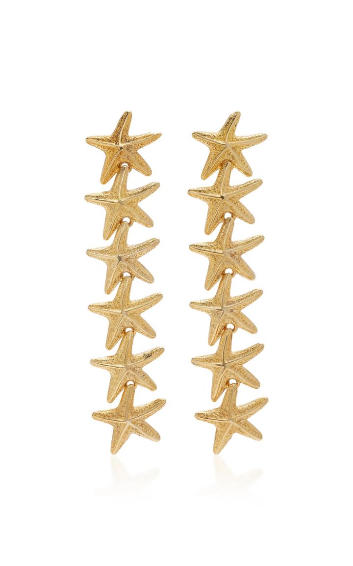 Abi Project Starfish Gold-plated Earrings