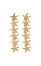 Abi Project Starfish Gold-plated Earrings