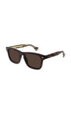 Gucci Havana Square-frame Acetate Sunglasses