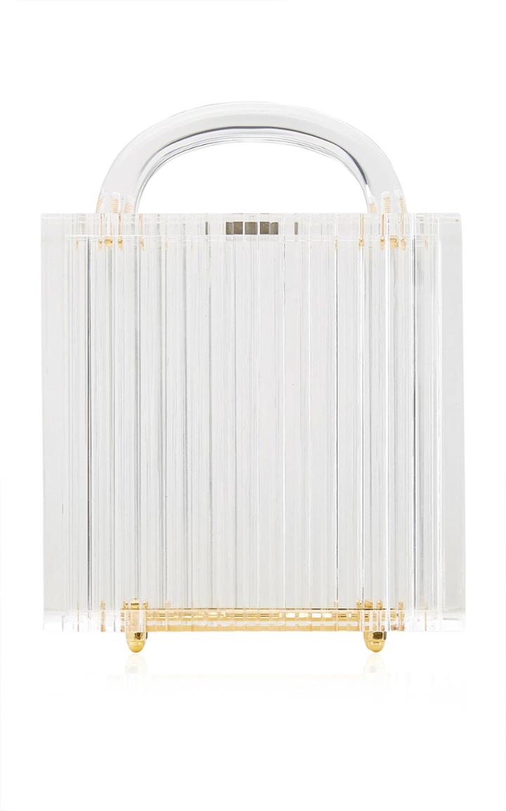 L'afshar Philo Clear Acrylic Bag