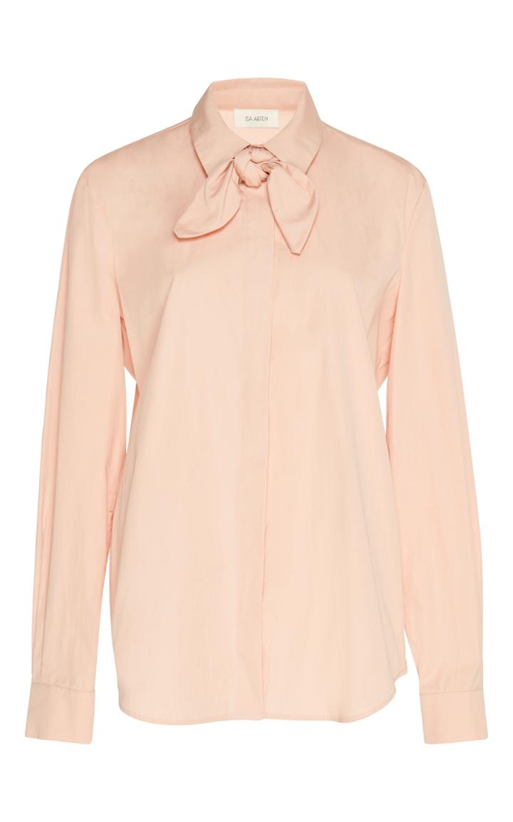 Isa Arfen Washed Poplin Neckerchief Shirt