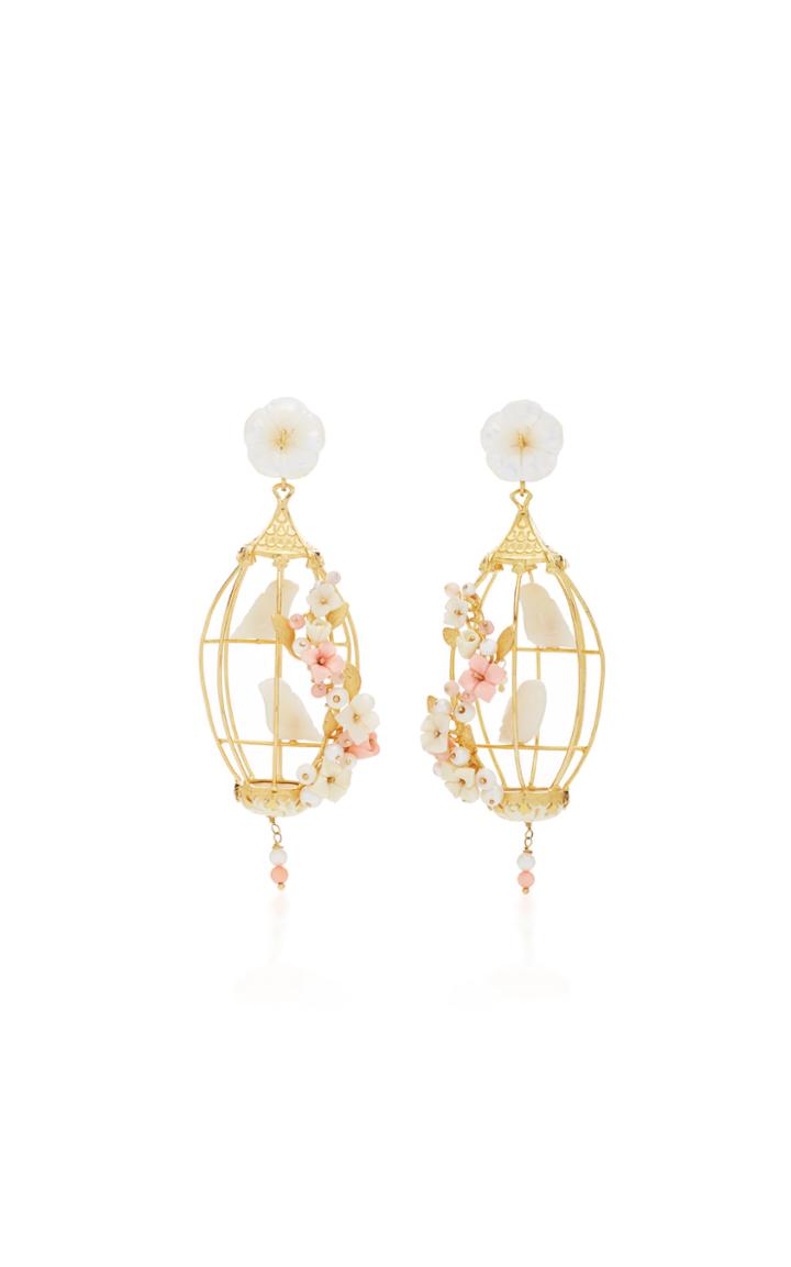 Moda Operandi Of Rare Origin Lovebird Earrings Size: One Size
