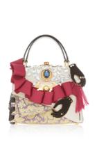 Dolce & Gabbana Ruffle Embellished Top Handle Bag