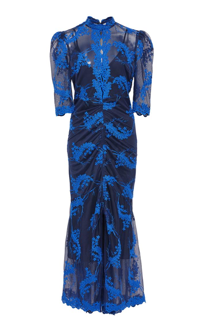 Alice Mccall Honeymoon Cotton Blend Midi Dress