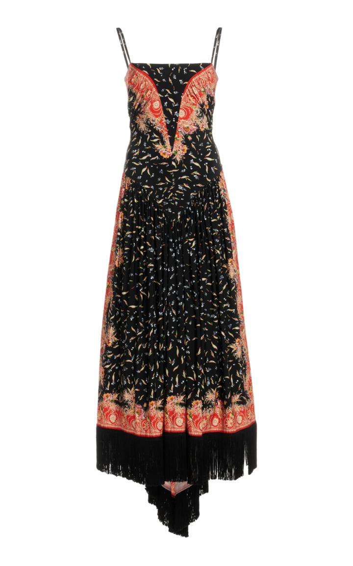 Moda Operandi Paco Rabanne Printed Crepe Dress
