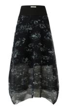 Dorothee Schumacher Nocturnal Transparency Layered Skirt