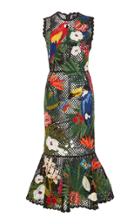 Dolce & Gabbana Embroidered Mesh Dress