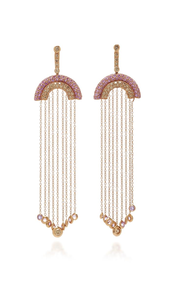 Robinson Pelham Juke Pink Rainbow Earrings