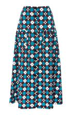 Laura Urbinati Printed Poplin Skirt
