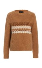 Moda Operandi Nili Lotan Kayle Fair Isle Alpaca-blend Sweater