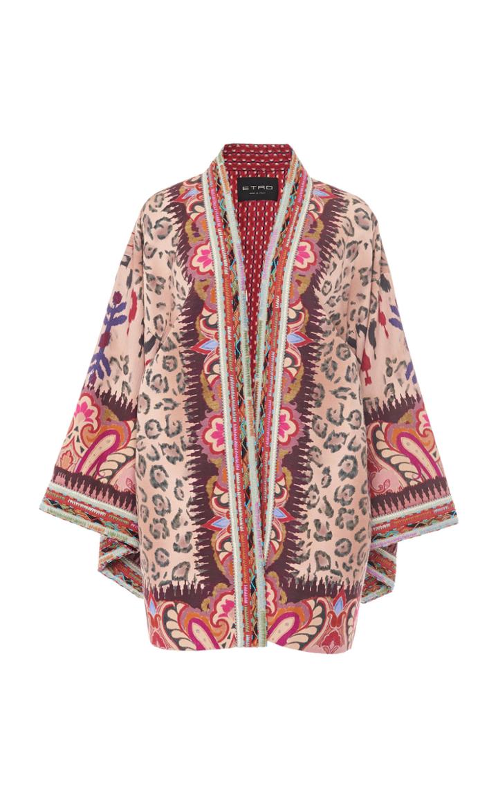 Moda Operandi Etro Printed Poncho Size: 40