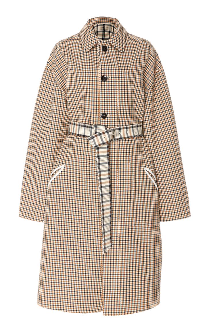 Summa Mac Cotton Blend Reversible Coat