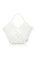 Hereu Coloma Small Woven Leather Tote