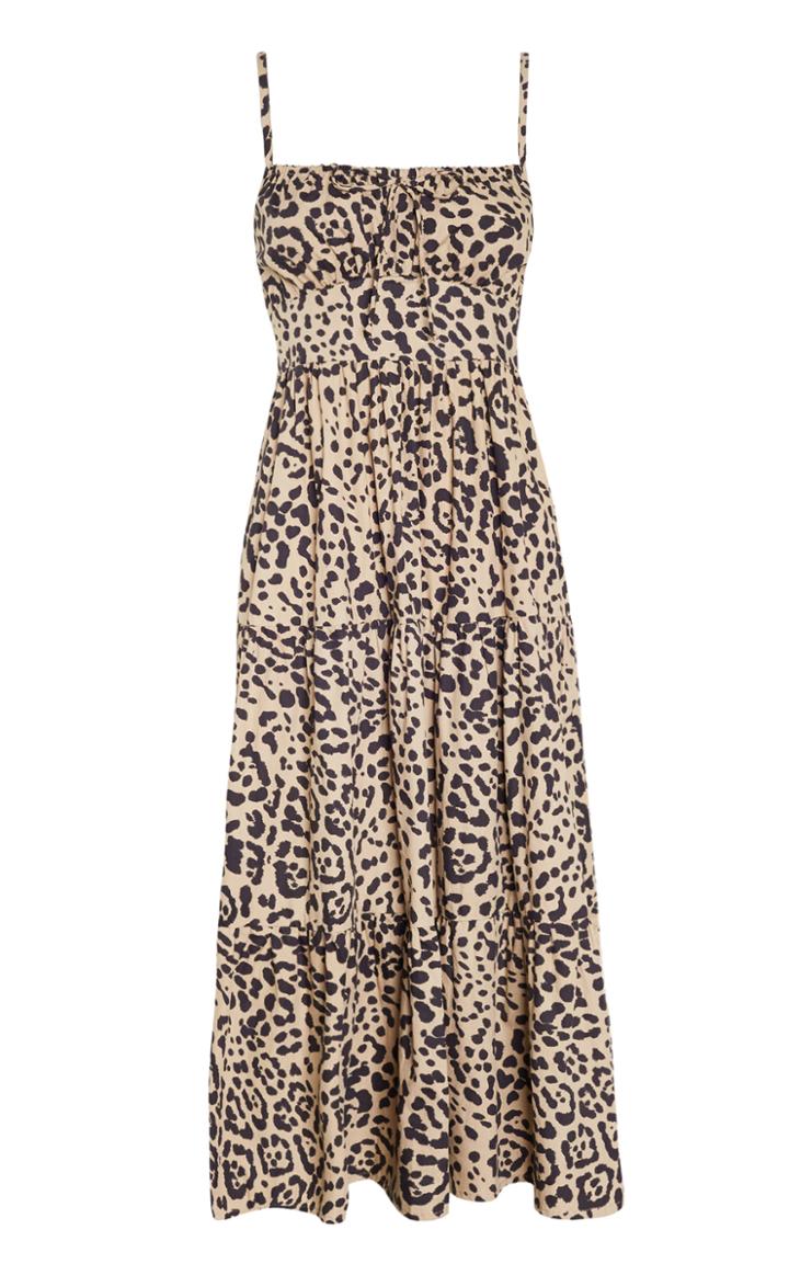 Moda Operandi Faithfull The Brand Alexia Tiered Cotton Poplin Midi Dress