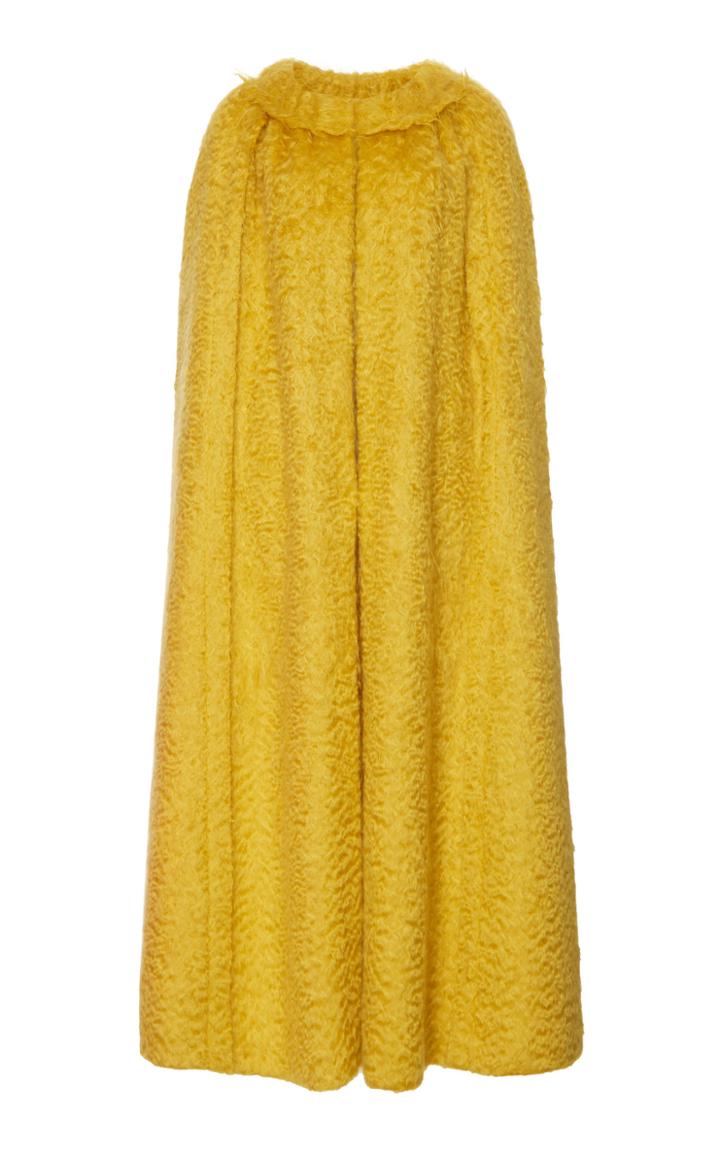 Dolce & Gabbana Longhair Cape Coat