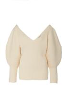 Mara Hoffman Olla Ribbed Stretch Modal-blend Sweater Size: Xs
