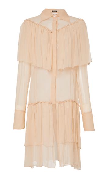 Frederick Anderson Chiffon Tunic Dress