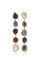 Kimberly Mcdonald Five Petite Geode And Irregular Diamond Earrings