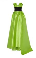 Moda Operandi Carolina Herrera Strapless Satin Gown Size: 0