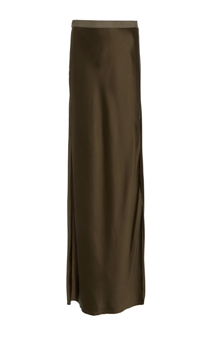 Nili Lotan Maya Silk Maxi Skirt