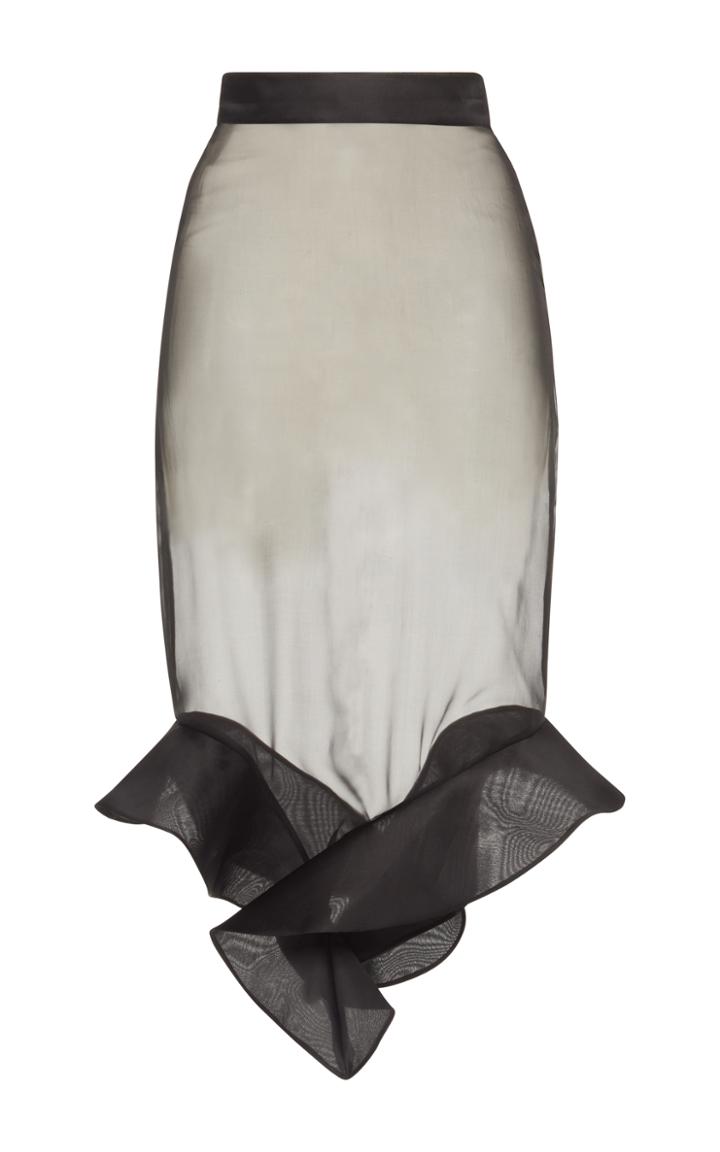 Francesco Scognamiglio Ruffled High Waist Skirt