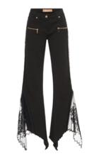 Blumarine Lace Flare Jeans