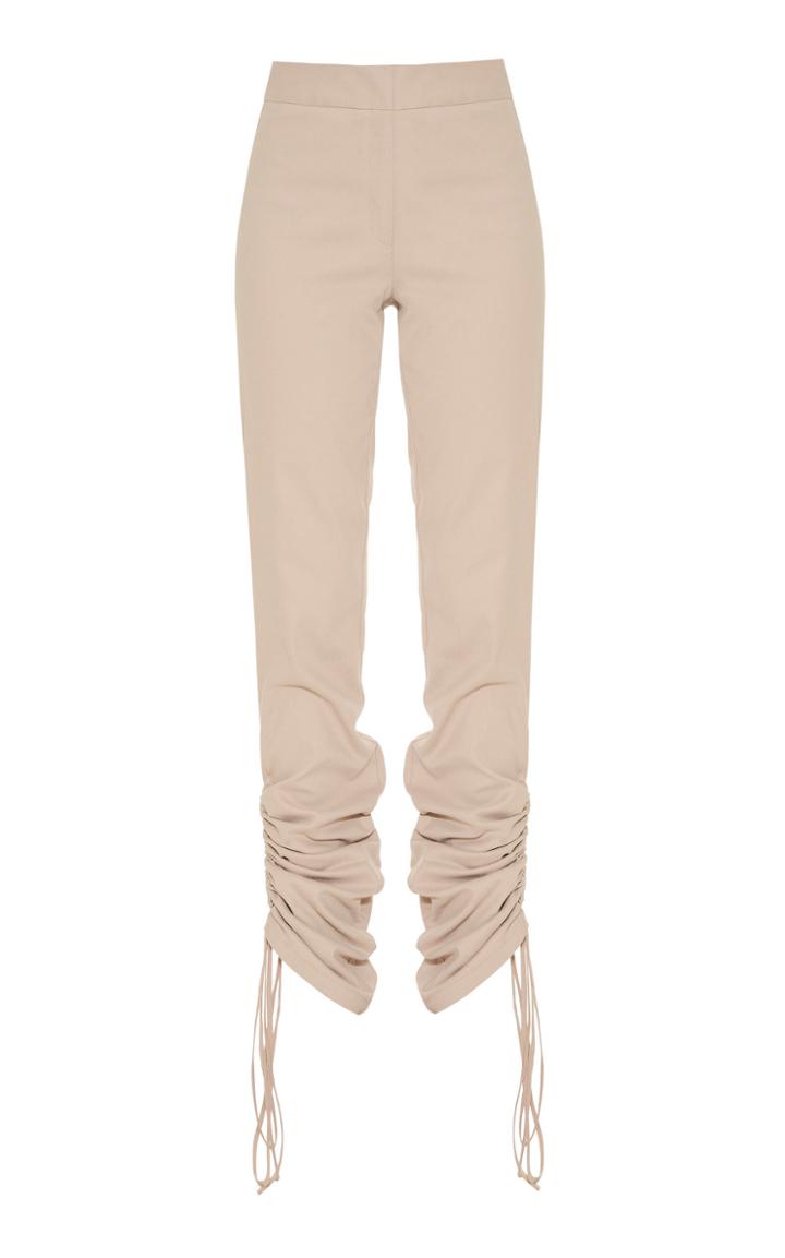 Moda Operandi Lado Bokuchava Cinched-hem Cotton Straight-leg Pants Size: M