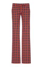 Versace Printed Straight-leg Cotton-blend Pants