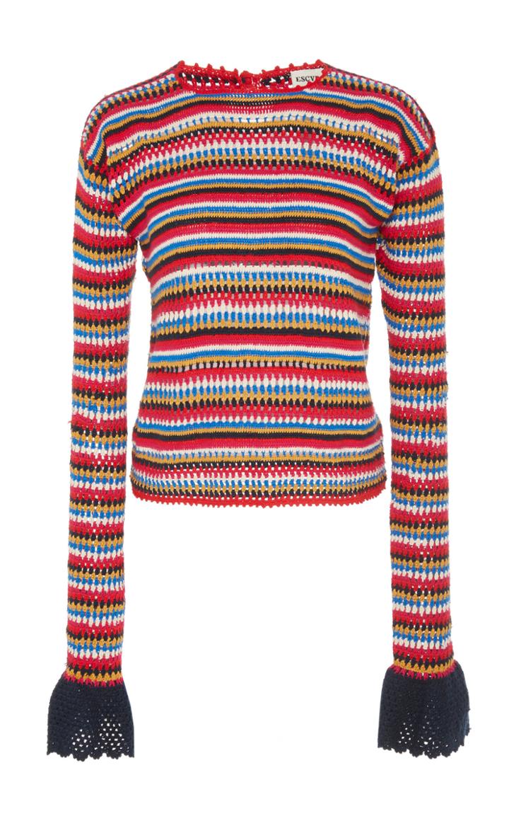 Escvdo Fiza Long Sleeve Knit Top