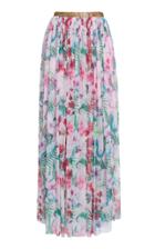 Roopa High Waist Gathered Maxi Skirt