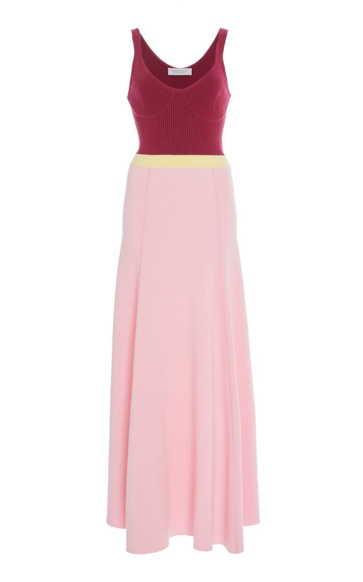Gabriela Hearst Flaminius Virgin Wool Rib Knit Dress