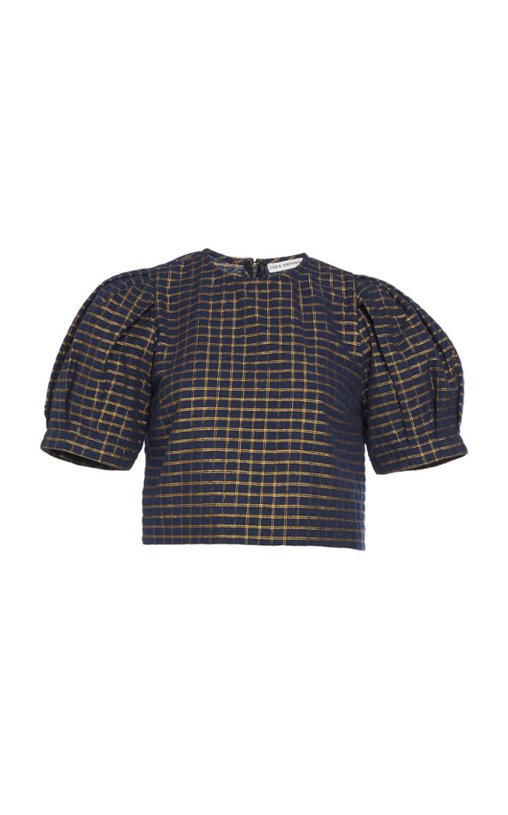 Ulla Johnson Jude Cotton-blend Crop Top