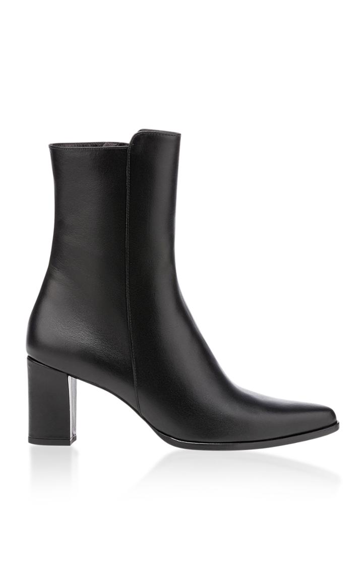 Flattered Teddie Leather Ankle Boots