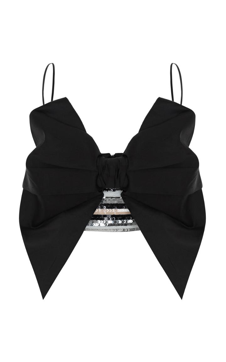 Rasario Bow Crop Top