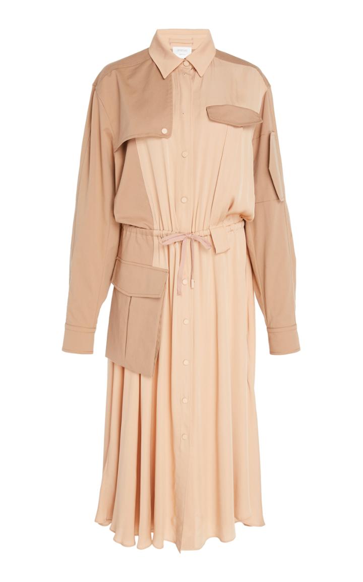 Sportmax Ruth Charmeuse Shirtdress