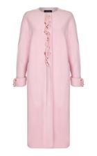 Safiyaa Mallow Embellished Long Coat