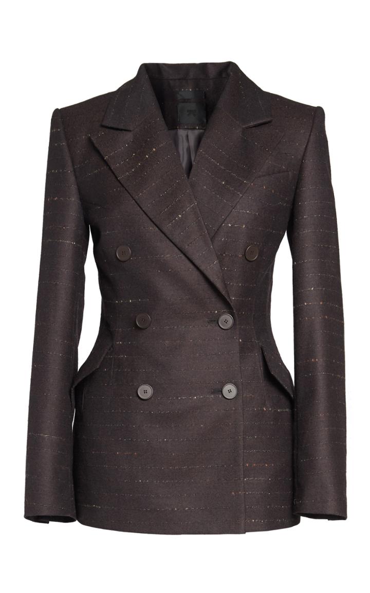 Lake Studio Double Breasted Wool Blazer