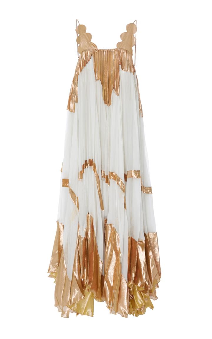 Maria Lucia Hohan Scalloped Raga Dress