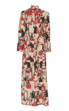 For Restless Sleepers Acaste Silk-blend Long Dress