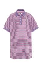 Mm6 Striped Metallic Lurex Shirtdress