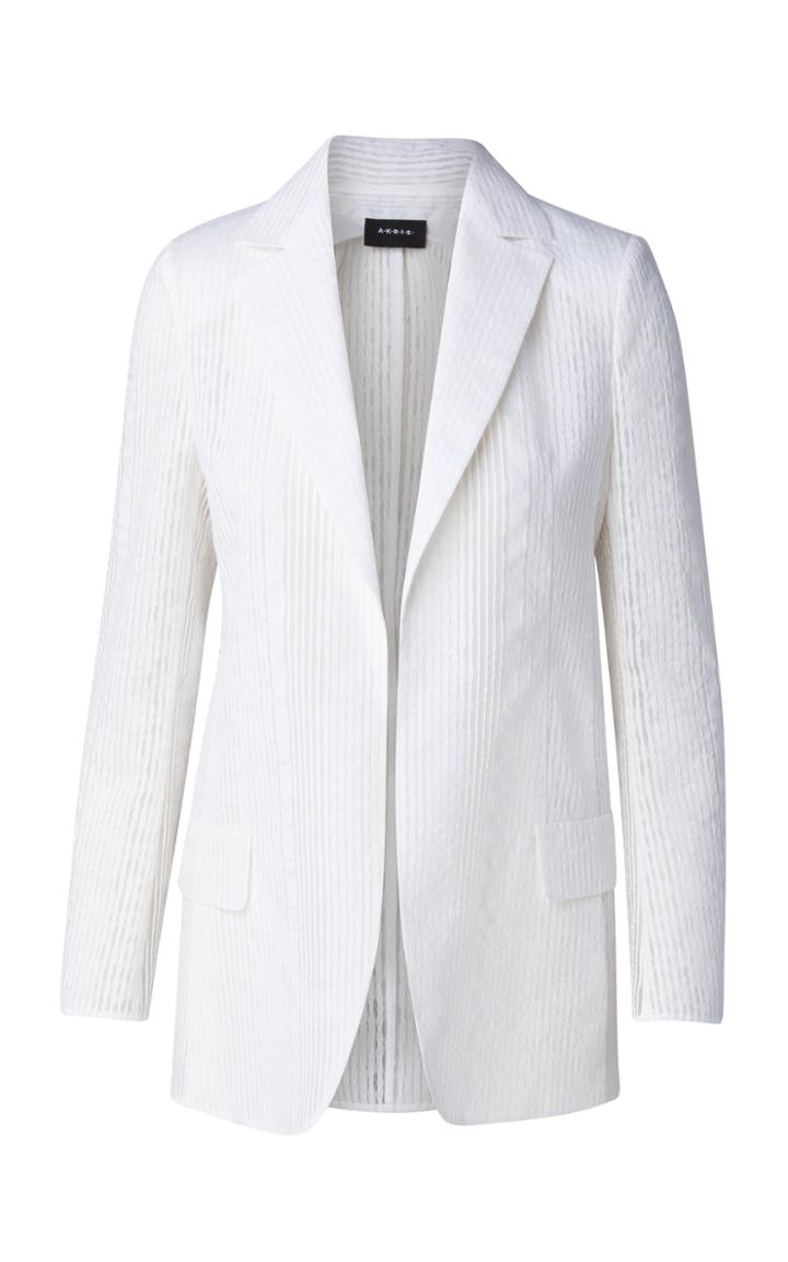 Moda Operandi Akris Natalia Cotton-blend Blazer