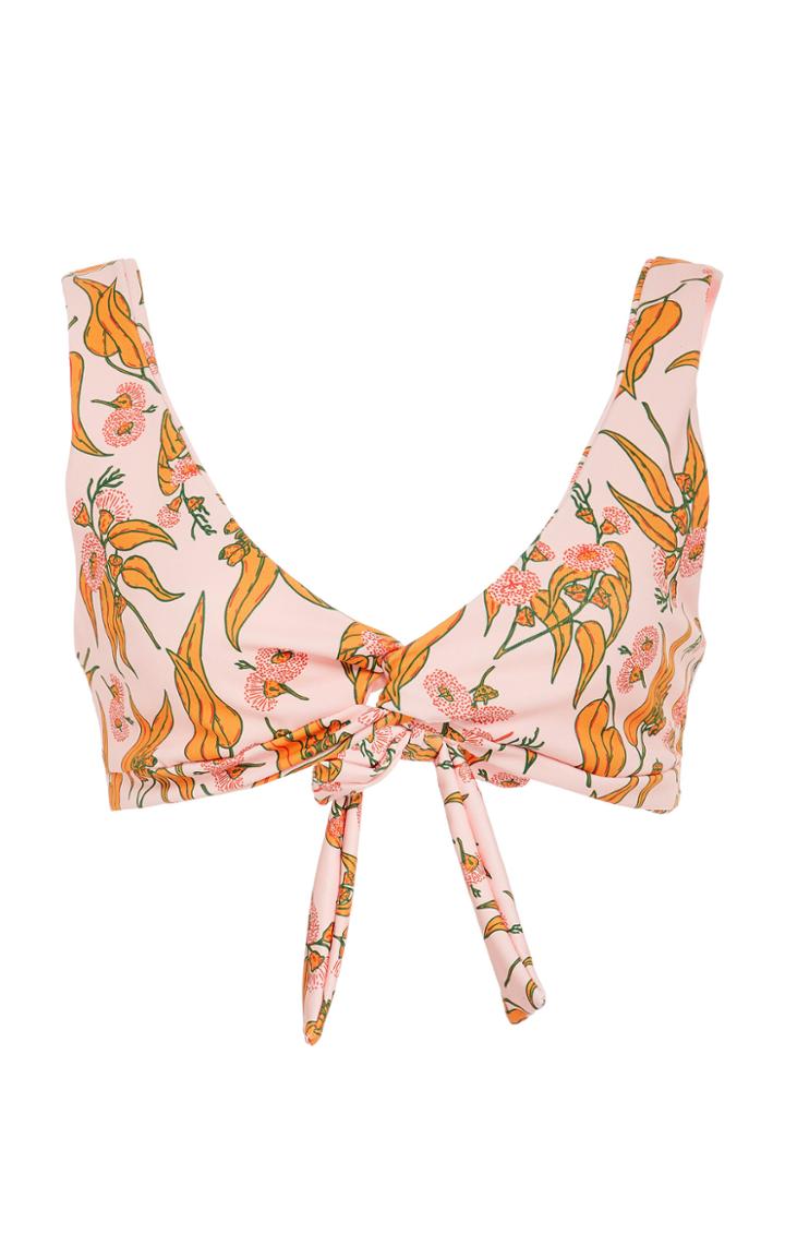 Camp Cove Lena Twist Bikini Top