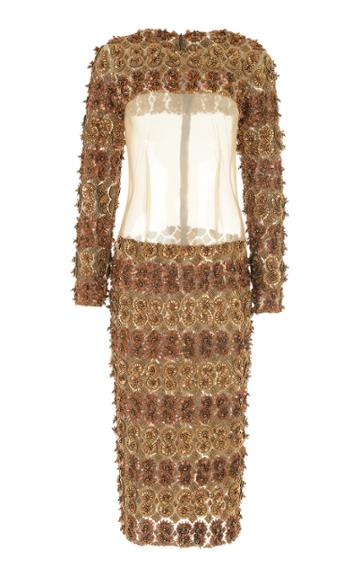 Onalaja Yaa Beaded Dress With Corset Base