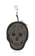 Alexander Mcqueen Studded-skull Leather Coin Purse