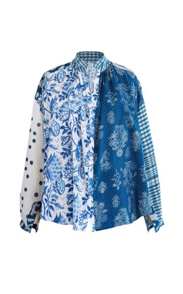 Moda Operandi Alix Of Bohemia Kiki Patchwork Cotton Shirt